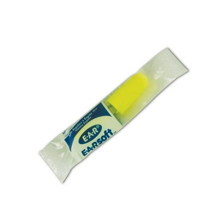 

3M 312-1250 E-A-Rsoft Yellow Neon Disposable Uncorded Earplugs 200 Pairs