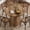 Brown, variant on Fnova Farmhouse Round Dining Table for 4, 31.5" Kitchen Table for Living Room Kitchen, Brown (Only Table)
