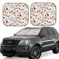 thumbnail image 1 of Fotbe Canada Day Juego de 2 Piezas de Parasoles para Parabrisas | Bloqueador Solar para Auto | Accesorios Plegables para Protección Solar Interior-Medium, 1 of 6