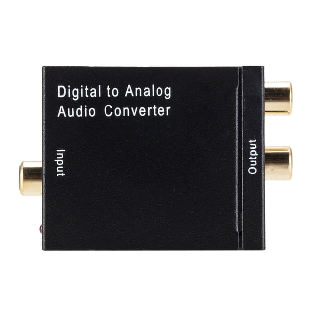 Convertidor De Audio Digital A Analógico Adaptador de audio digital TOSLINK SPDIF a analógico L/R RCA para amplificador HD DVD HDTV
