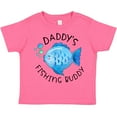 thumbnail image 3 of Inktastic Daddy's Fishing Buddy with Cute Blue Fish Boys or Girls Toddler T-Shirt, 3 of 5