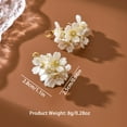 thumbnail image 2 of Sunyuer 14K Gold Plated Little Daisy Earrings Studs for Women Petite Flowers Studs Earrings, 2 of 5