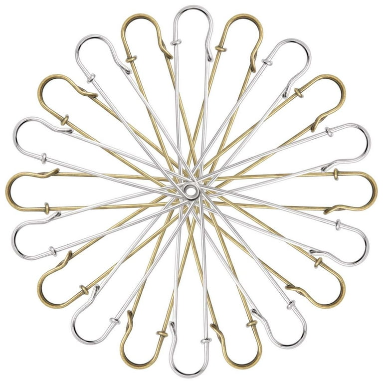 MTQY 3 Inch Safety Pin 20PCS 3Inch Heavy Duty Extra Large Safety Pins