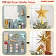 thumbnail image 5 of FVDPWYE 3 Pieces Paper Mache Cones Open Bottom for Crafts Party Supplies Versatile Fine Motor Hands on Cardboard Cones for Party Hats, 5 of 11