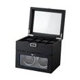 thumbnail image 2 of Regalo de enrollador automático de reloj, hombres y mujeres con estuche de almacenamiento ligero, caja de reloj, para relojes mecánicos de pulsera Estilo A, 2 of 8