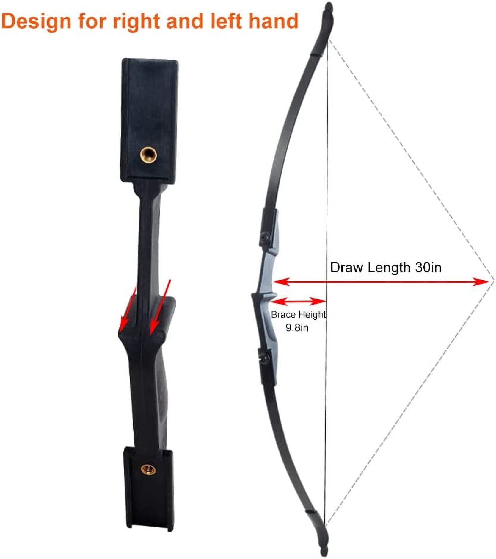 AMEYXGS Archery Sets Bow and Arrow Adult - Takedown Recurve Bows Beginner Outdoor Target Practice Hunting