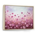 thumbnail image 2 of Designart "Floral Whispers In The Wild" Flower Field Floater Framed Wall Art Prints, 2 of 5