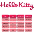 thumbnail image 6 of Hello Kitty Girls Sneakers, White, 9, 6 of 8
