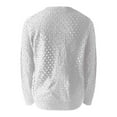 thumbnail image 5 of Veste Décontractée Grande Taille pour Femmes, Tricotée Ajourée avec Fermeture Éclair, Cardigan Ouvert à la Mode pour Automne Hiver, 5 of 5