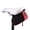 Red, variant on B-SOUL Red Bicycle Saddle Bag Rear Seat Storage Tail Pouch Bike Under Seat Pack for Mountain Road Bikes Outdoor Riding Equipment Easy Installation Fast Release (5.9 inches / 15 cm)