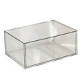 thumbnail image 2 of Caja de almacenamiento de escritorio cajón de acrílico transparente gabinete de almacenamiento, 2 of 11