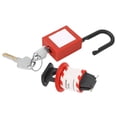 thumbnail image 3 of Breaker Lock, Circuit Breaker Lockout Device Wearable Prevent Corrosion Standard Pin Out Energy Isolation With  For Industrial Air Switch, 3 of 8