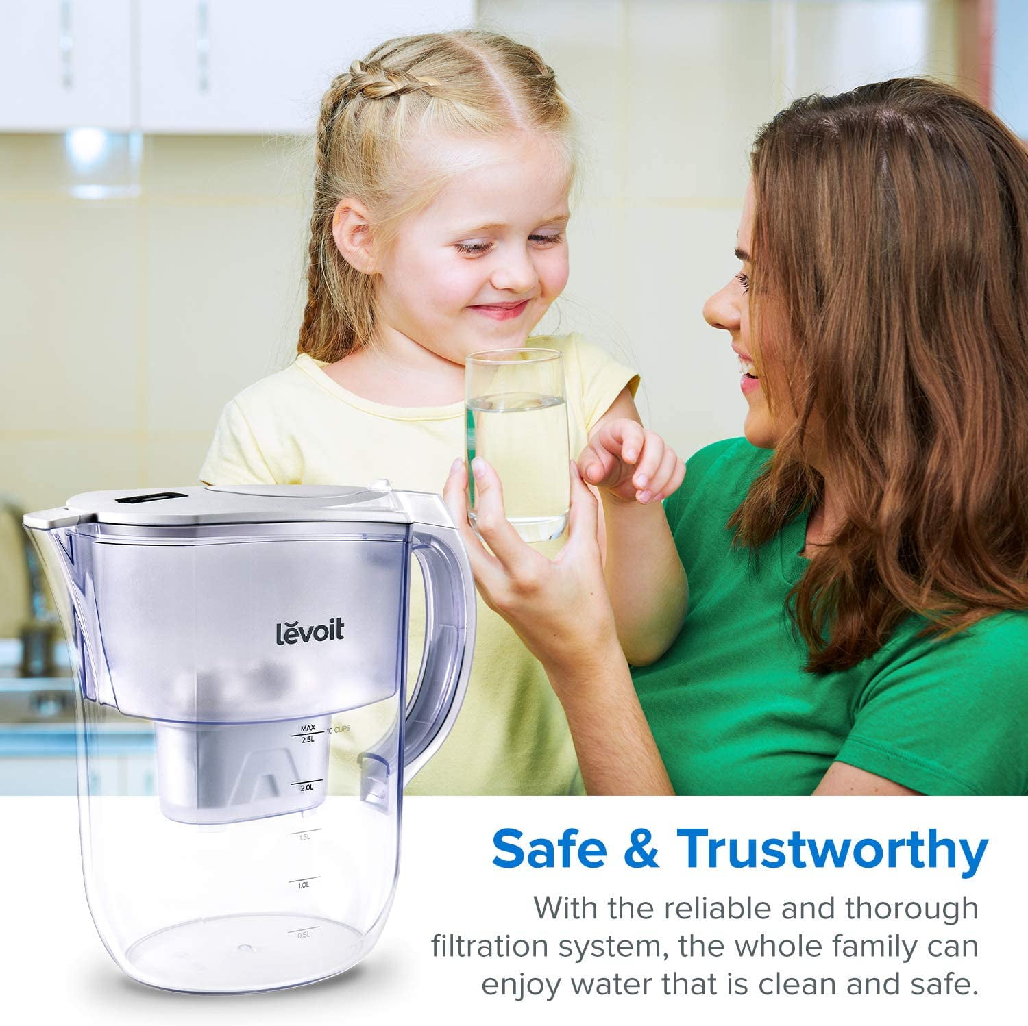 Reusable Water Filter Jug