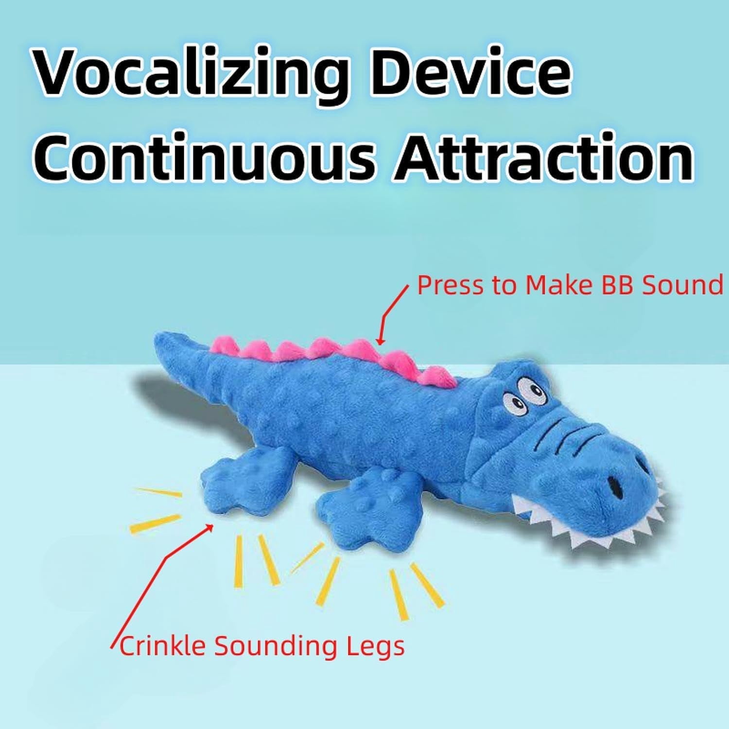 Dog toys,sturdy and durable crocodile dog toys,sturdy and durable crocodile dog toys,interactive boring dog toys,durable crocodile toys suitable for large and medium-sized puppies.