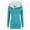 Green, variant on Lindreshi Fall Jackets for Women Quilted Women's Autumn and Winter Thickened Plush Medium Long Hooded Slim Zipper Casual Sweater Coat