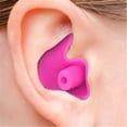 thumbnail image 2 of Lollanda Swimming Ear Plugs 3 Pairs Waterproof Reusable Silicone Ear Plugs Swimming Ear Plugs for Adults Kids for Swimmers Showering Bathing Surfing and Other Water Sports, 2 of 7