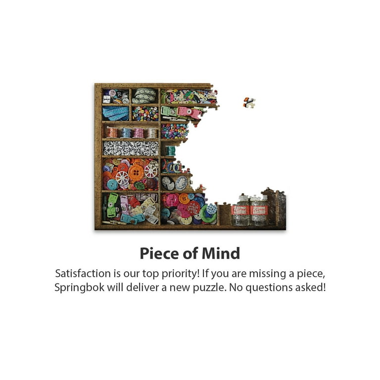 Springbok The Sewing Box 500-Piece Jigsaw Puzzle - Walmart.com