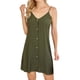 thumbnail image 3 of Vestido sin mangas con tirantes ajustables y cuello en V para niña, Verde, XXL Monstrate AP001327-15, 3 of 7