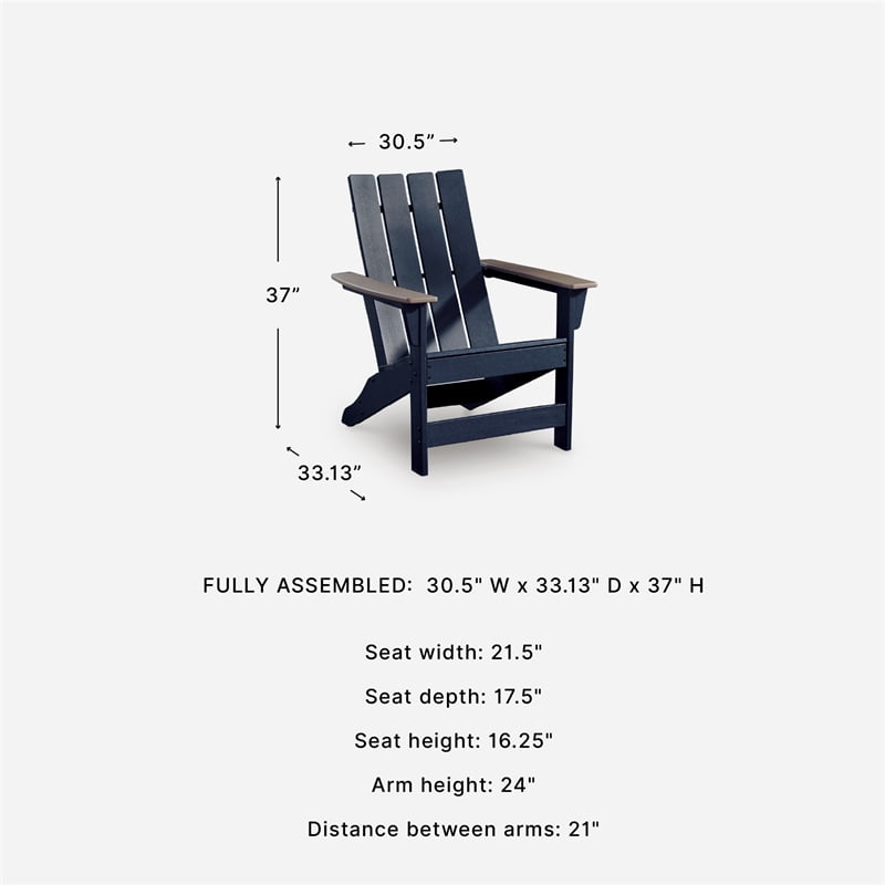 Signature Design by Ashley Bayou Clay Adirondack Chair