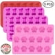 thumbnail image 1 of 5 Pcs Silicone Chocolate Candy Molds, Puppy Paw & Bone Non-Stick Baking Molds Ice Cube Trays, 1 of 4