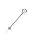 thumbnail image 1 of Matsuzay Lámparas de reloj de ferrocarril, Material de Metal, poste de luz en miniatura, diseño de construcción de tren, luces de calle, decoraciones Artesanía Tipo4 Matsuzay HA064507-04, 1 of 6