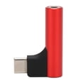 thumbnail image 1 of Adaptador de conector de auriculares Sincero USB C a 3,5 mm Rojo, 1 of 10