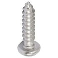 thumbnail image 4 of M3x12mm 304 Stainless Steel  Round Pan Head Self Tapping Screws 100pcs, 4 of 5