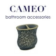 thumbnail image 2 of Cameo Toothbrush holder, Holds Your Toothbrushes and Toothpaste - Great Makeup Brush Holder, Non-Slip Protective Silicone Feet - 2 Pack, 2 of 5