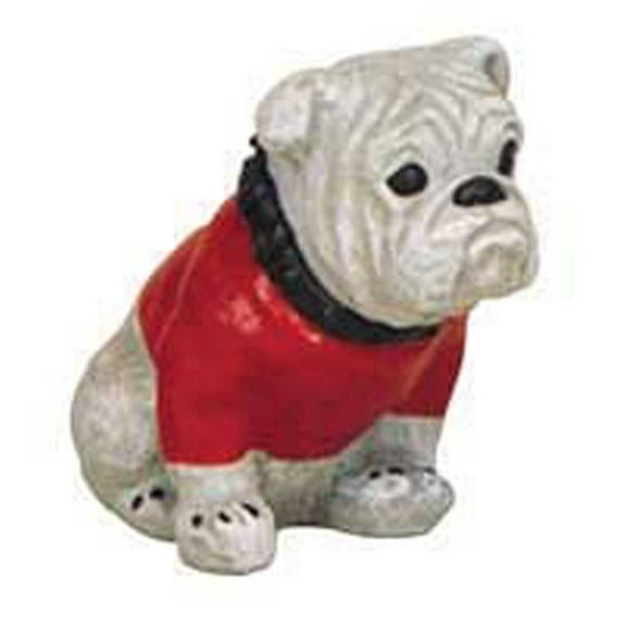 Solid Rock Stoneworks Small Bulldog Concrete Statue 8" Tall Life Like