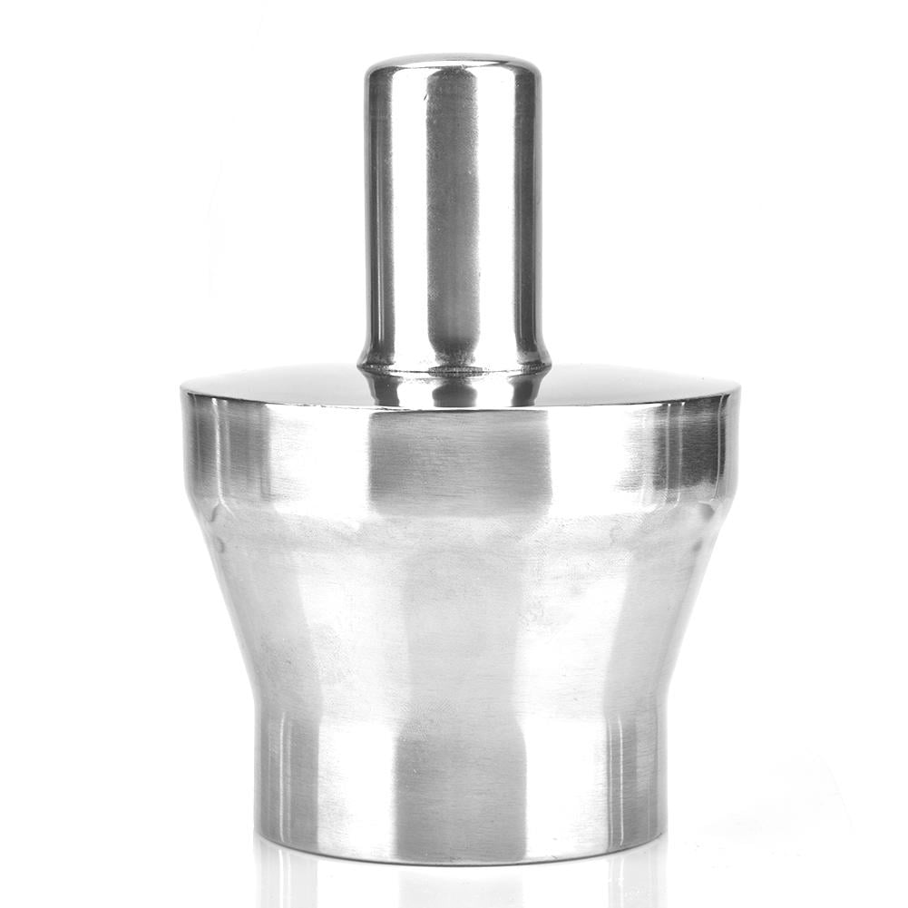 Tebru Laboratory Alcohol Lamp,450ml Stainless Steel Thickened Alcohol Burner with Screw and Wick