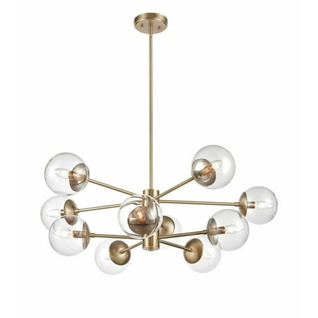 8150-MG-Millennium Lighting-Avell - 10 Light Chandelier-11 Inches Tall and 36 Inches Wide