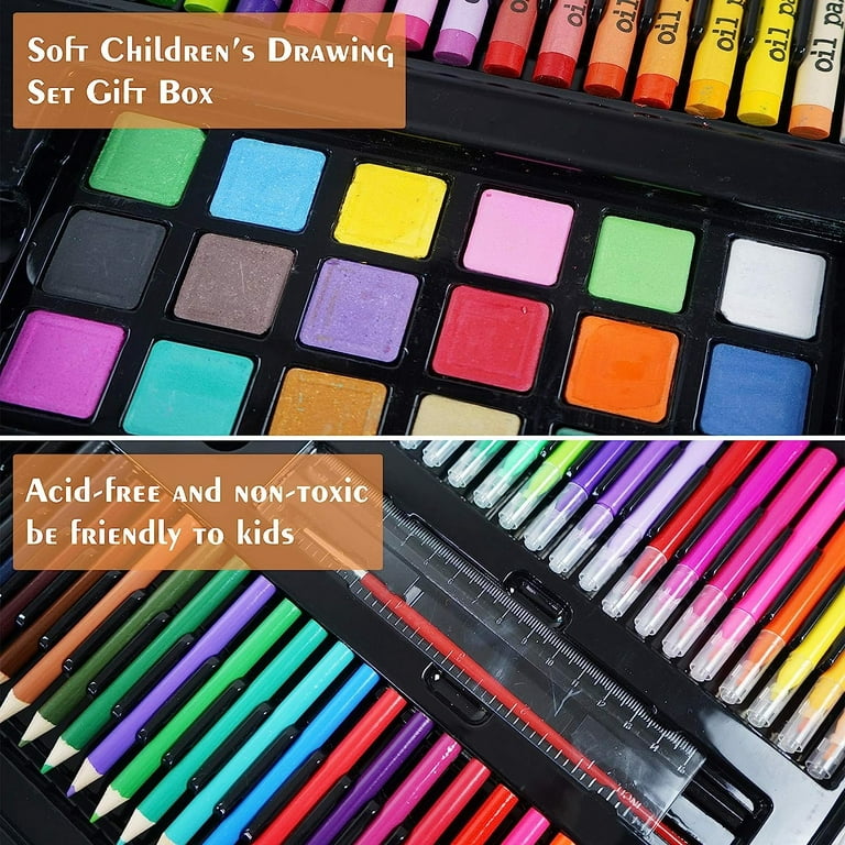 40pc portable coloring creatology kids art