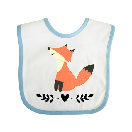 

Inktastic Fox for Girls Woodland Animal Gift Baby Girl Bib