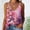 003 Multicolor, variant on Summer Tank Tops for Women V Neck Fashion Sleeveless Top Loose Fit Casual Print Shirts Blouse