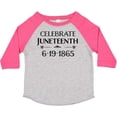 thumbnail image 3 of Inktastic Celebrate Juneteenth Boys or Girls Toddler T-Shirt, 3 of 5