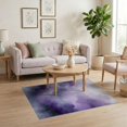 thumbnail image 3 of ODIKA Purple Abstract Watercolor Tonal Blends Inspired Solid Minimalist for Playroom, Bedroom, Reading Nook, Pet Friendly & Kids Safe Play, 3 of 7