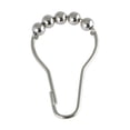 thumbnail image 4 of Kingston Brass Edenscape SRCR128 Roller Ball Shower Curtain Rings, 12 Pcs/Set, Satin Nickel, 4 of 4
