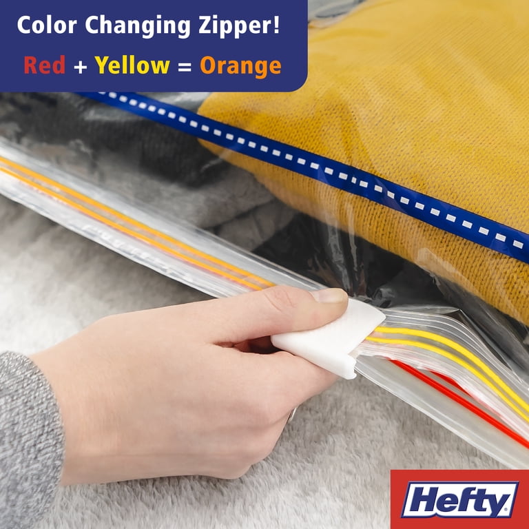 Hefty Shrink-Pak 3 Large Heavy Duty Vacuum Compression Bags