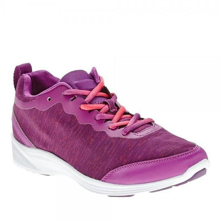 Vionic Womens FYN Lace up Sneaker Purple Size 10