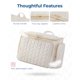 thumbnail image 3 of Neceser BAGSMART Travel, grande, abierto de par en par con asa, negro, 3 of 5