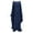 Dark Blue, variant on Women Dubai Spring Summer Gathering Party Glitter Cloth Round Neck Belt Dress Robe