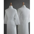 thumbnail image 2 of Luxor Linens Monogrammed Waffle Weave Bathrobes - Luxurious, Soft, Plush Durable Set of Robes-Bride/Groom, 2 of 2