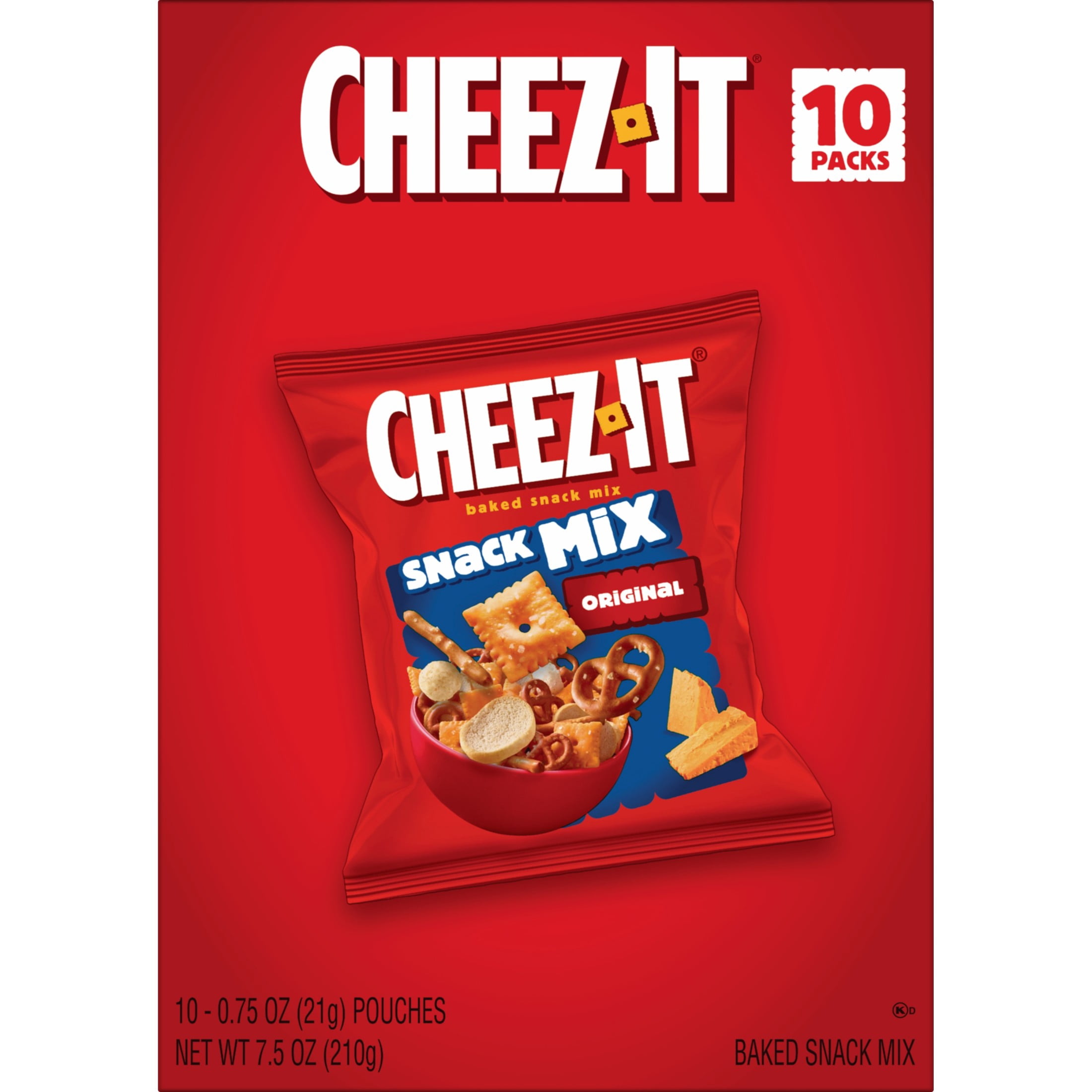 ICHIE モイストチャーパック N 35g×10包 Cheez-It Classic Snack Mix, Lunch Snacks, 10 Count - Walmart.com