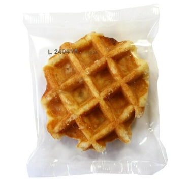 Avieta Belgian Pearl Sugar Waffles, 8 Individually Packed 1.94 Ounce W/GreenZep Sticker