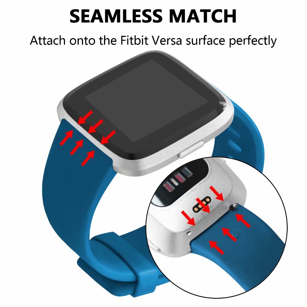 AK - Pulseras deportivas compatibles con Fitbit Versa/Versa 2/Versa SE,  repuestos suaves y multicolores para smartwatch Fitbit Versa Lite, para  hombre