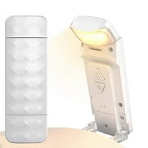 Book Lights, Rechargeable Reading Light in Bed, Smart Adjustable Portable Bookmark Night Lamp White