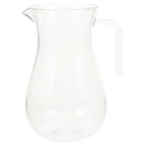 TABLZONE Clear Plastic Decanter for Bar, Party, and Home Use - , Lightweight Drink Dispenser
