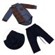 thumbnail image 2 of Conjuntos De Ropa Para Niños, Amigable Con La Piel, Fácil De Limpiar, Transpirable, Para Bebés, Conjunto De Pantalones De Manga Larga Para Cumpleaños, Para Niños, Para Niños Fyydes Descripción de la referencia, 2 of 5