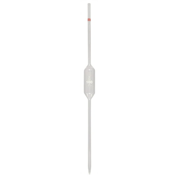 GSC International PPVL-100 Volumetric Pipette, 100ml Capacity