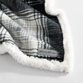 thumbnail image 6 of Eddie Bauer Vail Plaid Grey Ultra Soft Plush Fleece Blanket, Twin, 6 of 6